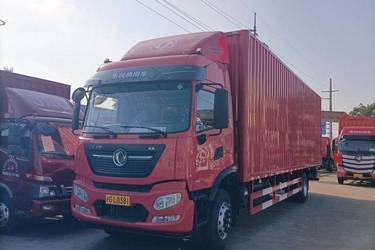 二手东风商用车 天锦KR 2025款 4.8L柴油 260马力 4X2 东风8档 高顶双卧 9.8米翼展式载货车 单桥 福田康明斯二手载货车 黄牌图片