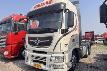 二手东风商用车 天龙旗舰KX 560马力 6X4 AMT牵引车(速比3.64)(液缓)(国五) 双驱 康明斯二手牵引车 黄牌图片