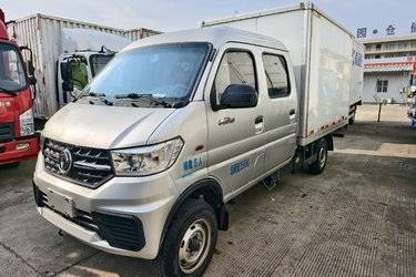 二手东风途逸 T3(原小霸王W) 1.6L 123马力 汽油 2.7米双排厢式小卡(后单胎)(国六) 单桥 五菱柳机二手载货车 蓝牌图片