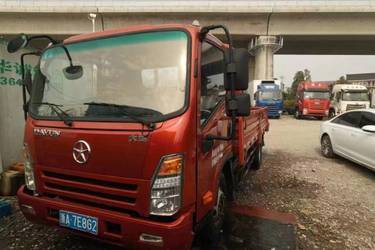 二手大运 奥普力 115马力 4X2 4.12米单排栏板轻卡(4T后桥)(国五) 单桥 云内动力二手载货车图片