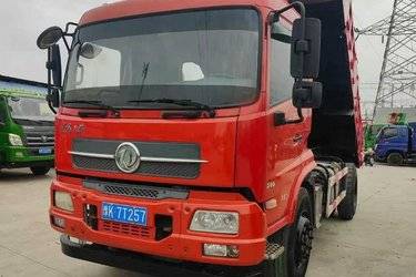 二手东风商用车 天锦中卡 220马力 4X2 5米自卸车(国五) 单桥 玉柴二手自卸车 黄牌