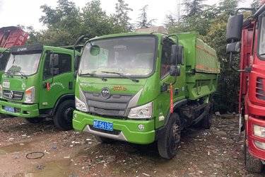 二手福田 瑞沃ES3 160马力 4X2 4.18米自卸车(国五) 单桥 玉柴二手自卸车 蓝牌图片