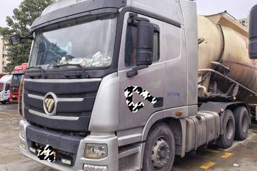 二手福田 欧曼GTL 6系重卡 510马力 6X4牵引车(国五) 双驱 康明斯二手牵引车 黄牌图片