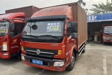 二手东风 凯普特K6-L 山区版 141马力 4.17米单排厢式轻卡(国五) 单桥 福田康明斯二手载货车 黄牌图片