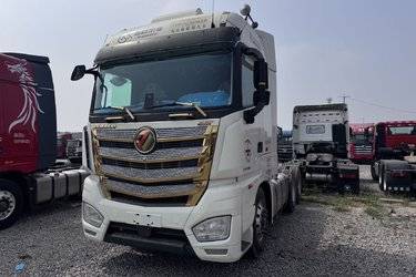 二手福田 欧曼EST 6系重卡 560马力 6X4 AMT自动挡牵引车(国五) 双驱 福田康明斯二手牵引车 黄牌图片