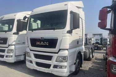 二手曼(MAN) TGX系列重卡 480马力 6X2 AMT自动挡牵引车(国五) 双导 曼二手牵引车 黄牌图片