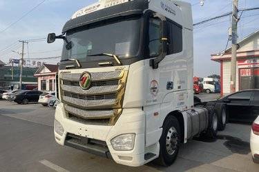 二手福田 欧曼EST 6系重卡 穿越版 560马力 6X4牵引车(液缓)(国五) 双驱 康明斯二手牵引车 黄牌图片