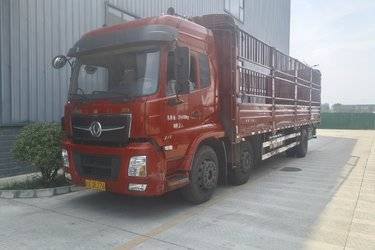 二手东风新疆 畅行 270马力 6X2 9.6米仓栅式载货车(国五) 前四后四 东风康明斯二手载货车 黄牌
