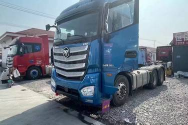 二手福田 欧曼EST 6系重卡 560马力 6X4牵引车(液缓)(国六) 双驱 福田康明斯二手牵引车 黄牌图片