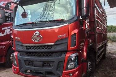 二手东风柳汽 乘龙H5中卡 270马力 4X2 6.8米仓栅式载货车(国六) 单桥 玉柴二手载货车 黄牌