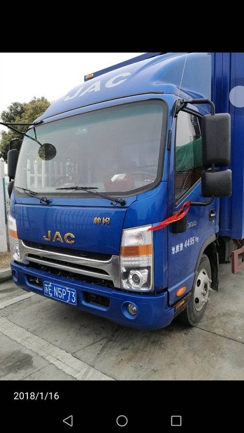 已售轻卡 江淮帅铃 120马力