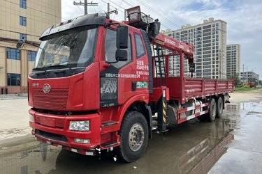 二手随车吊 青岛解放 解放JK6 280 8.5 6X4图片