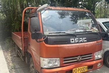 二手东风 多利卡D6-L 2018款 150马力 4.17米单排轻卡底盘(国五) 单桥 玉柴二手载货车图片