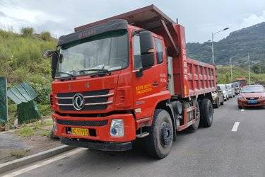 二手东风商用车 天锦KC 270马力 法士特10档 6X2 4.5米自卸车(国六) 前四后四 玉柴二手自卸车 黄牌