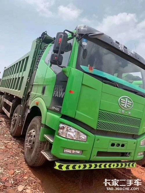 江西宜春二手自卸车一汽解放j6p420马力转让出售_卡家二手车