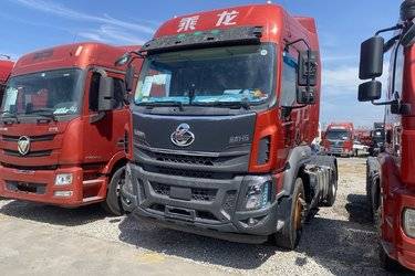 二手东风柳汽 乘龙H5重卡 350马力 4X2 牵引车(国六) 单桥 玉柴二手牵引车 黄牌