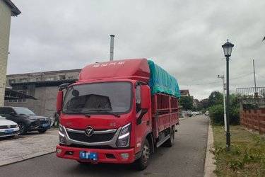 二手福田 奥铃CTV 163马力 4.17米单排仓栅式轻卡(国六) 单桥 福田康明斯二手载货车 蓝牌图片