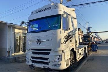 二手东风商用车 天龙旗舰KX 王者版 600马力 6X4牵引车(国六) 双驱 康明斯二手牵引车 黄牌图片