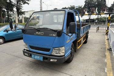 二手江铃 新凯运 109马力 4.22米单排栏板轻卡(国四) 单桥 庆铃五十铃二手载货车 蓝牌