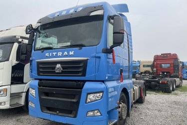 二手中国重汽 汕德卡SITRAK C7H重卡 540马力 4X2牵引车(高顶)(国五) 单桥 曼二手牵引车 黄牌