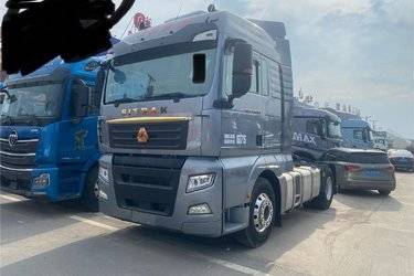 二手中国重汽 汕德卡SITRAK G7重卡 510马力 4X2 AMT自动挡牵引车(国六) 单桥 曼二手牵引车 黄牌