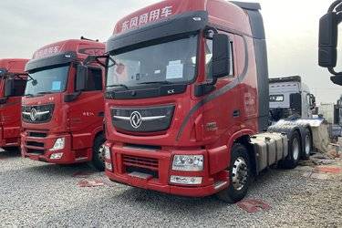 二手东风商用车 天龙旗舰KX 经典版 520马力 6X4牵引车(带液缓)(3.64速比)(国六) 双驱 康明斯二手牵引车 黄牌图片