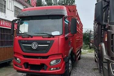 二手东风商用车 天锦KR 245马力 4X2 6.8米仓栅式载货车(国五) 单桥 康明斯二手载货车 黄牌图片