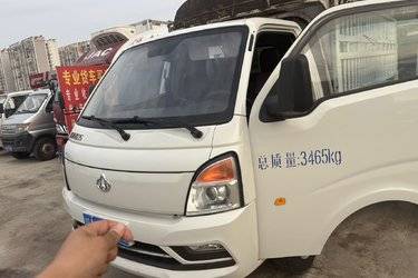 二手长安跨越者D5 PLUS 豪华型 95马力 3.75米单排仓栅式小卡(国六) 单桥 东安二手载货车 蓝牌图片