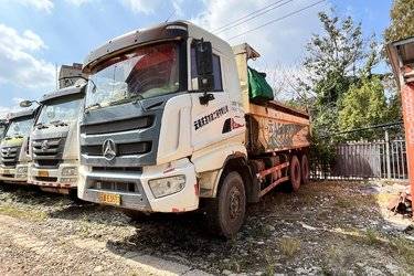 二手三一集团 V5重卡 310马力 6X4 5.4米环保智能自卸车(潍柴)(国五) 后八轮 潍柴二手自卸车 黄牌图片