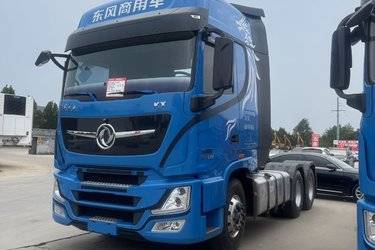 二手东风商用车 天龙旗舰KX 王者版 680马力 6X4 AMT自动档牵引车(液缓)(国六) 双驱 东风康明斯二手牵引车 黄牌图片