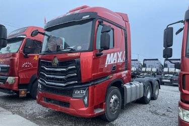 二手中国重汽 HOWO Max重卡 510马力 6X4牵引车(国六) 双驱 曼二手牵引车 黄牌