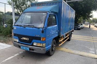 二手江铃 经典顺达 109马力 4.21米单排厢式轻卡(国四) 单桥 庆铃五十铃二手载货车 蓝牌