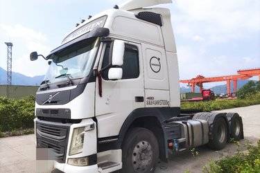 二手沃尔沃 新FM重卡 460马力 6X2R牵引车(后提升桥)(国五) 后提升 沃尔沃二手牵引车 黄牌图片