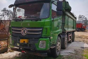 二手东风华神 DV5 350马力 8X4 6.2米自卸车(国六) 前四后八 潍柴二手自卸车 黄牌