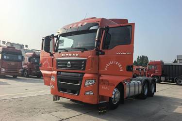二手中国重汽 汕德卡SITRAK G7重卡 510马力 6X4 牵引车(16挡)(国六) 双驱 曼二手牵引车 黄牌图片