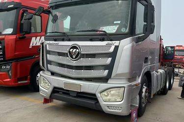 二手福田 欧曼EST 6系重卡 510马力 6X4自动挡牵引车(AMT手自一体)(国五) 双驱 福田康明斯二手牵引车 黄牌图片