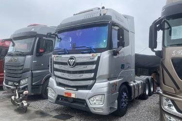 二手福田 欧曼EST 6系重卡 穿越版 580马力 6X4 AMT自动挡牵引车(国六) 双驱 康明斯二手牵引车 黄牌图片
