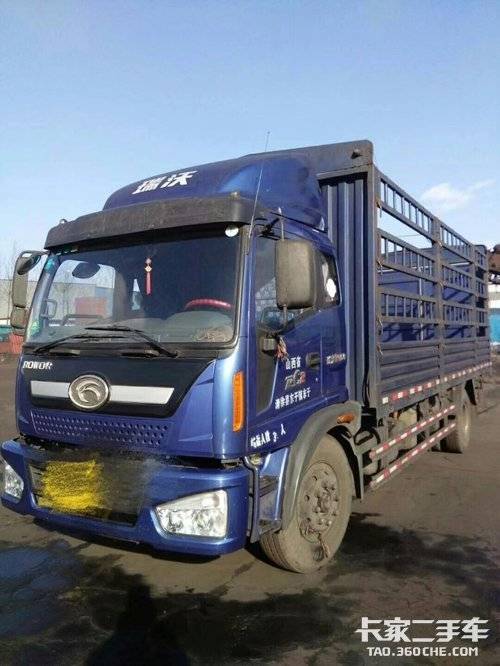 山西太原二手载货车福田瑞沃六米八高栏,精品况转让出售_卡家二手车