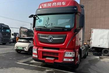 二手东风商用车 天龙旗舰KX 560马力 6X4牵引车(国六)  东风康明斯二手牵引车 黄牌图片