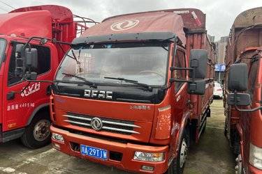 二手东风 多利卡D6-L 平原版 143马力 4.17米单排仓栅式轻卡(国五) 单桥 玉柴二手载货车 蓝牌图片