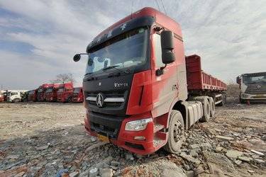 二手北奔 V3ET重卡 460马力 6X4牵引车(国五) 双驱 潍柴二手牵引车 黄牌图片