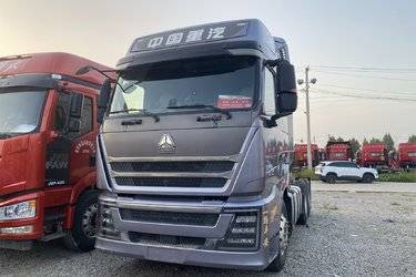 二手中国重汽 HOWO TH7重卡 610马力 6X4 AMT自动档牵引车(国六) 双驱 曼二手牵引车 黄牌图片