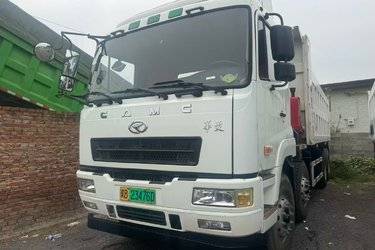 二手华菱重卡 31T 8X4 6.5米纯电动自卸  二手电动卡车电动自卸车图片