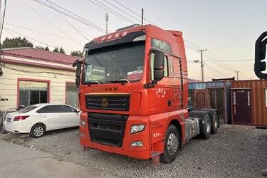 二手中国重汽 汕德卡SITRAK C7H重卡 540马力 6X4牵引车(采埃孚)(国五) 双驱 曼二手牵引车 黄牌图片