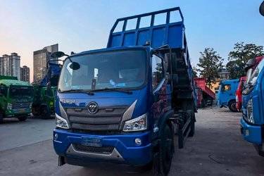 二手福田瑞沃 大金刚ES5 200马力 4X2 5.2米自卸车(国六) 单桥 玉柴二手自卸车 黄牌