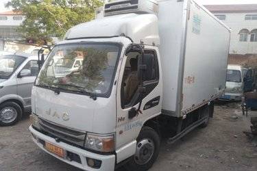 二手江淮 康铃H6 129马力 4.15米单排售货车(带冷藏箱)(国五) 单桥 全柴二手载货车 蓝牌图片