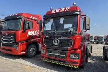 二手陕汽重卡 德龙M3000S 350马力 4X2 牵引车(国六) 单桥 潍柴二手牵引车 黄牌