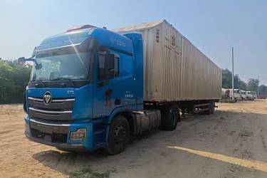 二手福田 欧曼GTL 基本型 470马力 4X2 牵引车(国六)(采埃孚16挡)(国六) 单桥 福田康明斯二手牵引车 黄牌图片