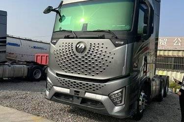 二手福田 欧曼银河 660马力 6X4 AMT自动档牵引车(国六)  福田康明斯二手牵引车 黄牌图片