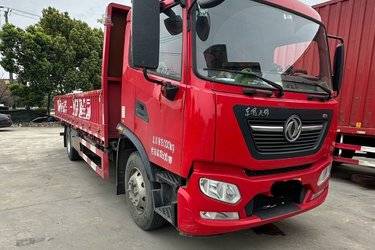 二手东风商用车 天锦KR 精英版 210马力 4X2 6.8米栏板载货车(国六)(平顶)(国六) 单桥 雷诺二手载货车 黄牌